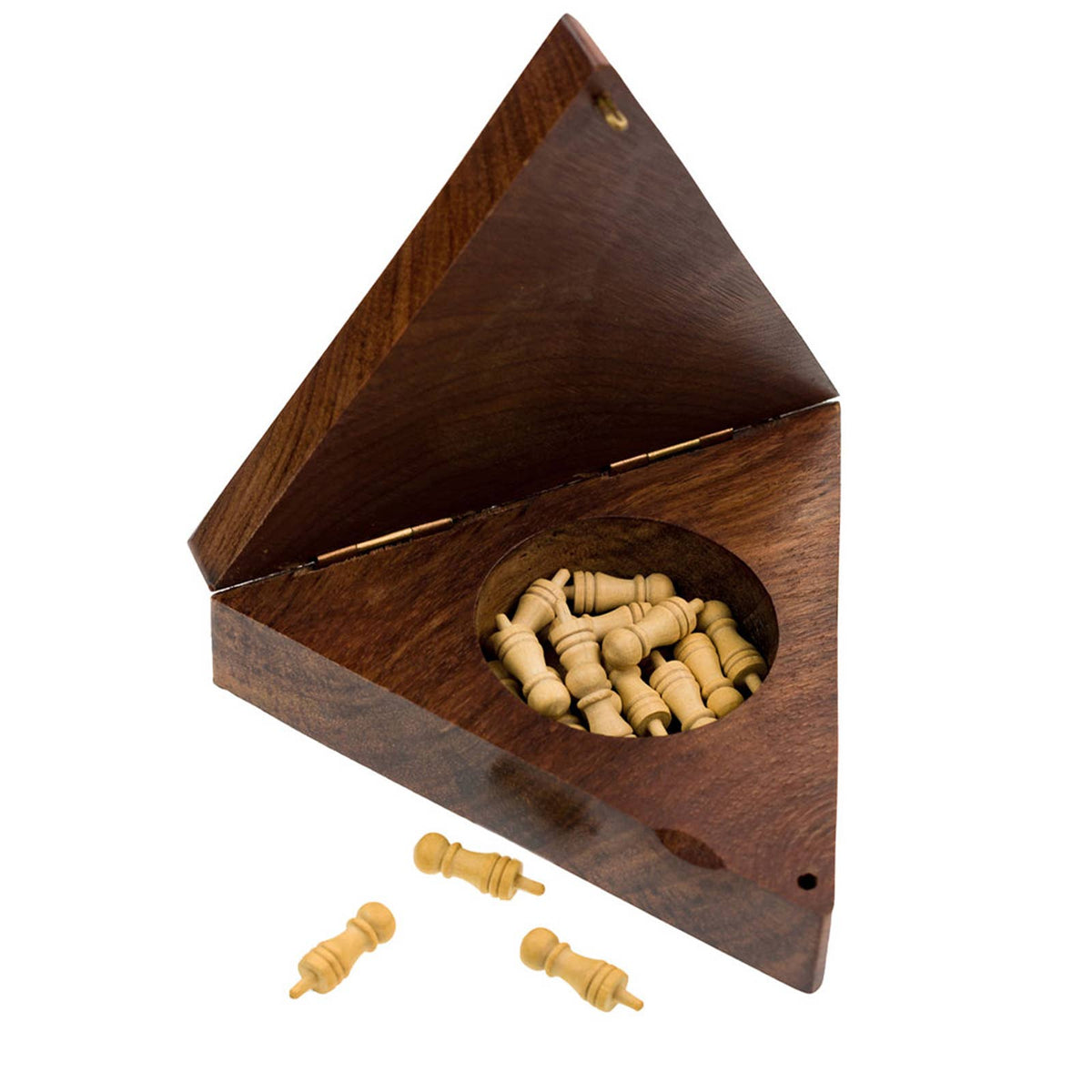Triangle Peg Board Game