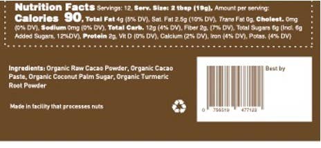 Turmeric Vegan Drinking Chocolate
