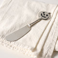 Kaddoo Silver Jack-O-Lantern Butter Knife