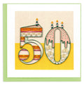 Quilled Greeting Card, "Milestone - 50"