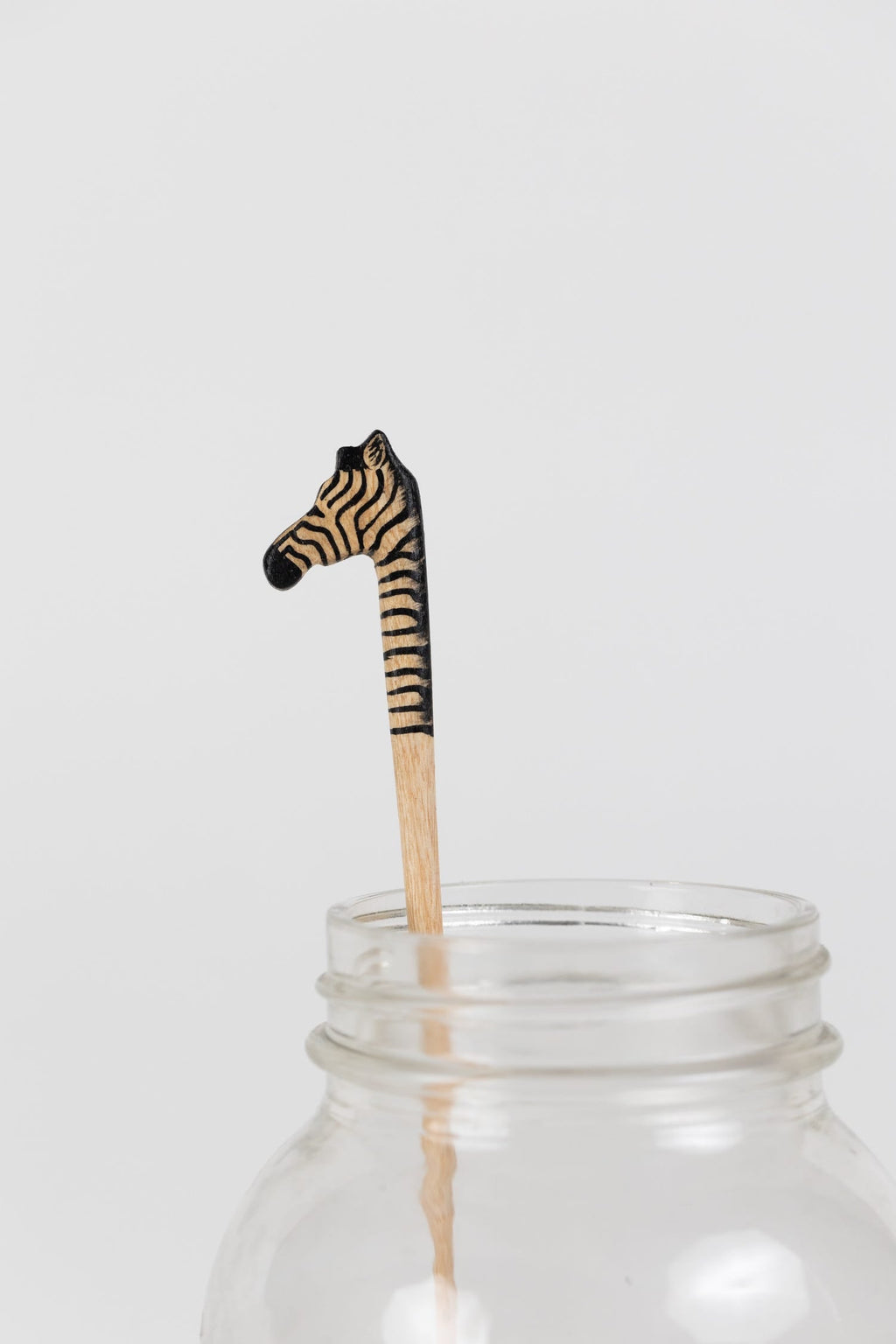 Cocktail sticks s/5 Party Animal wd 6.5L nat/multi
