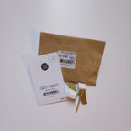 Earrings post rect/bar duo mtl 1.5L br/silv