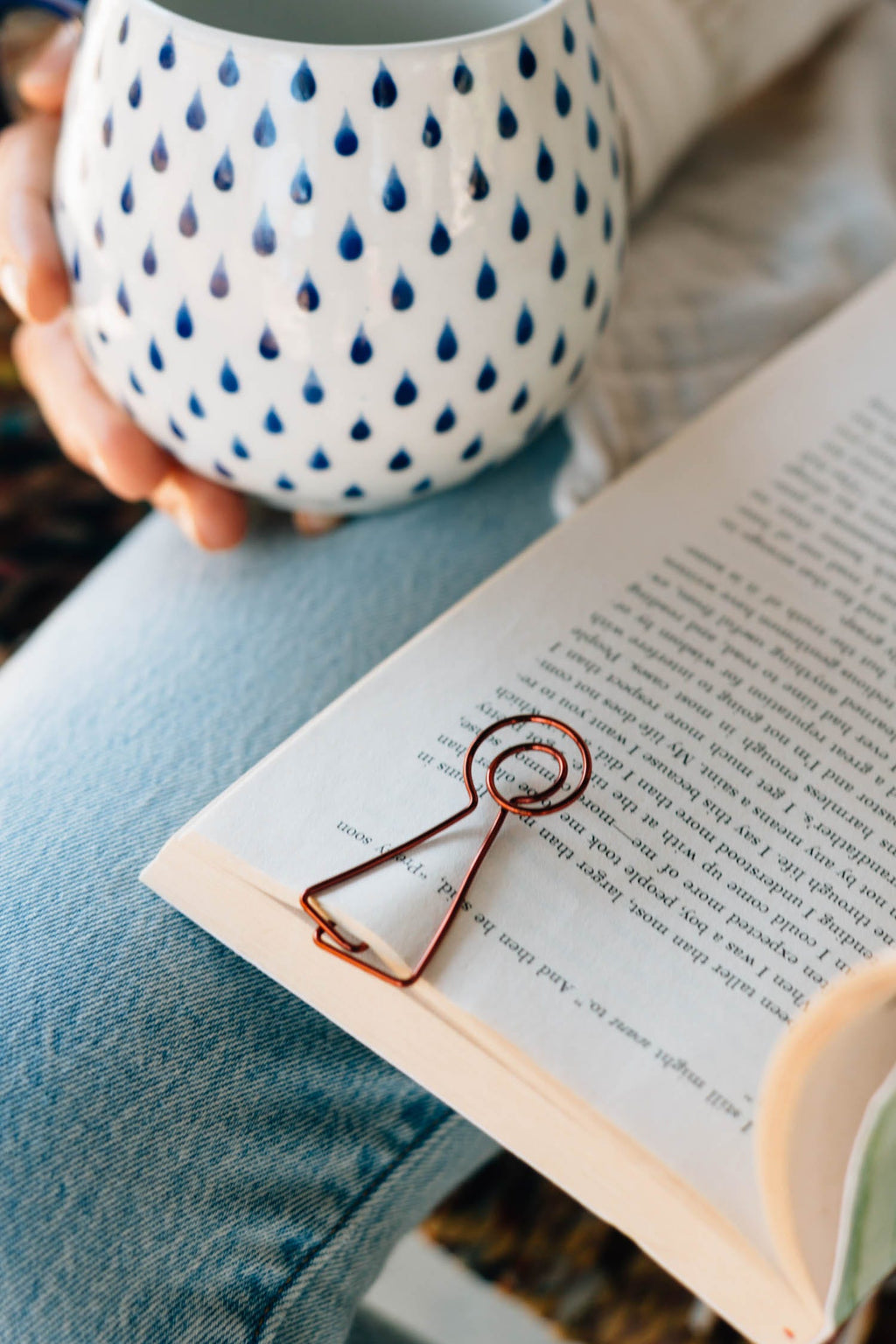 Bookmark exclamation M/3 cppr/ppr 4.25sq cppr/grn
