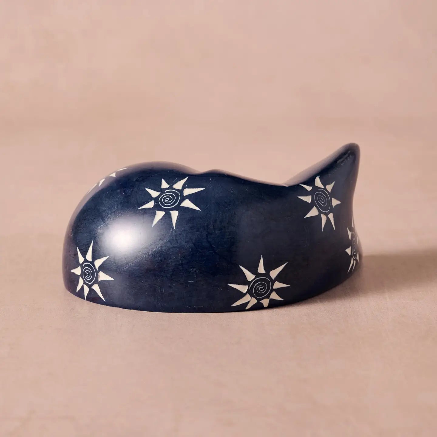 "Jua" Cat Soapstone Figurine