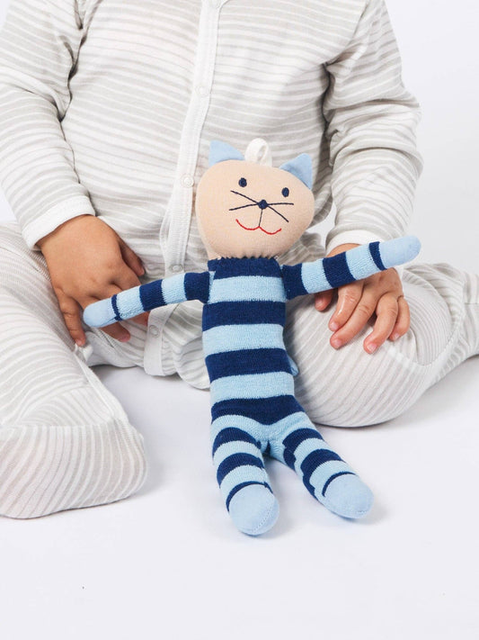 Organic Cotton Toy, "Scrappy Cat"^