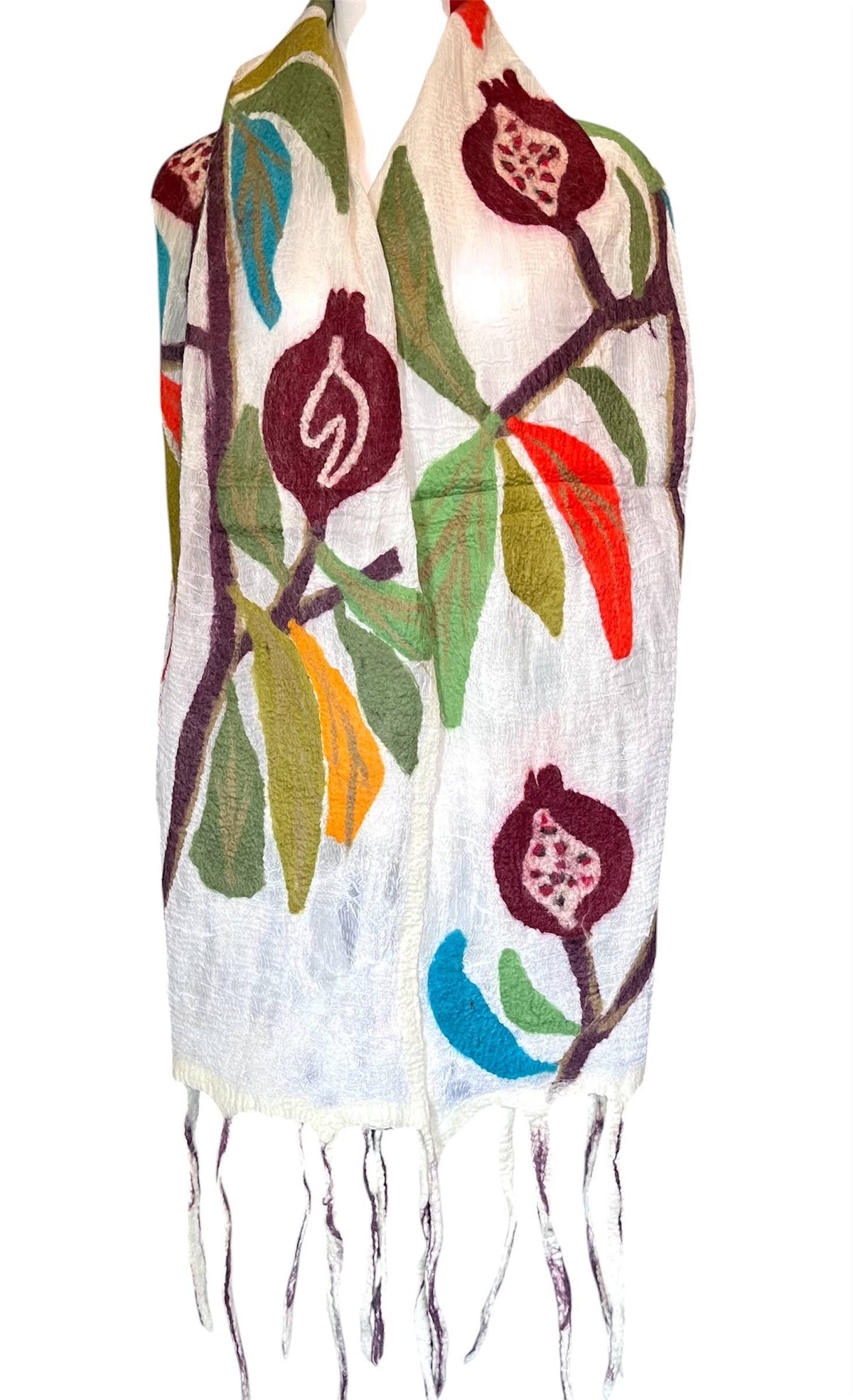 Pomegranate Tree Scarf
