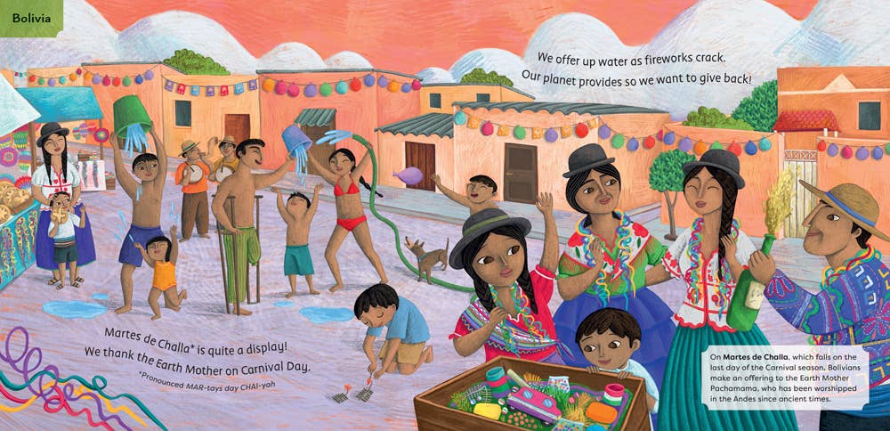 "Harvest Days: Giving Thanks Around the World" Picture Book