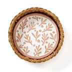 "Olive Branch" Bread Warmer Basket