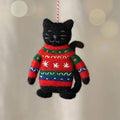 Kalo Ugly Sweater Cat Ornament