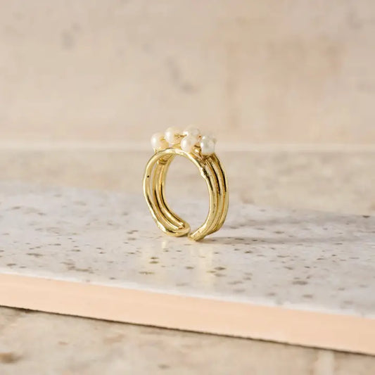 RING, Pearl Bead "Anek"