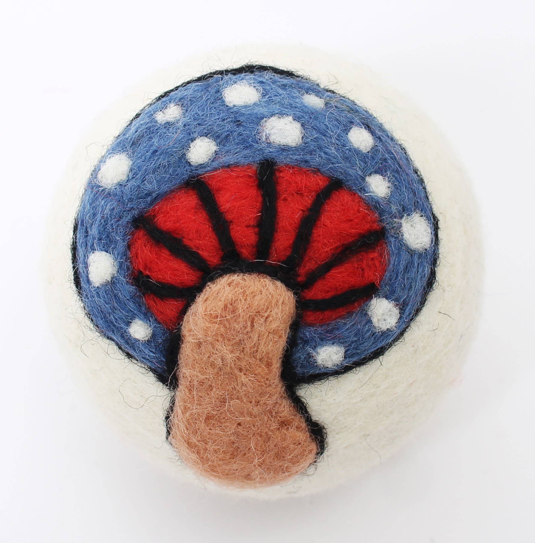 Eco Wool Dryer Balls, "Mushrooms"