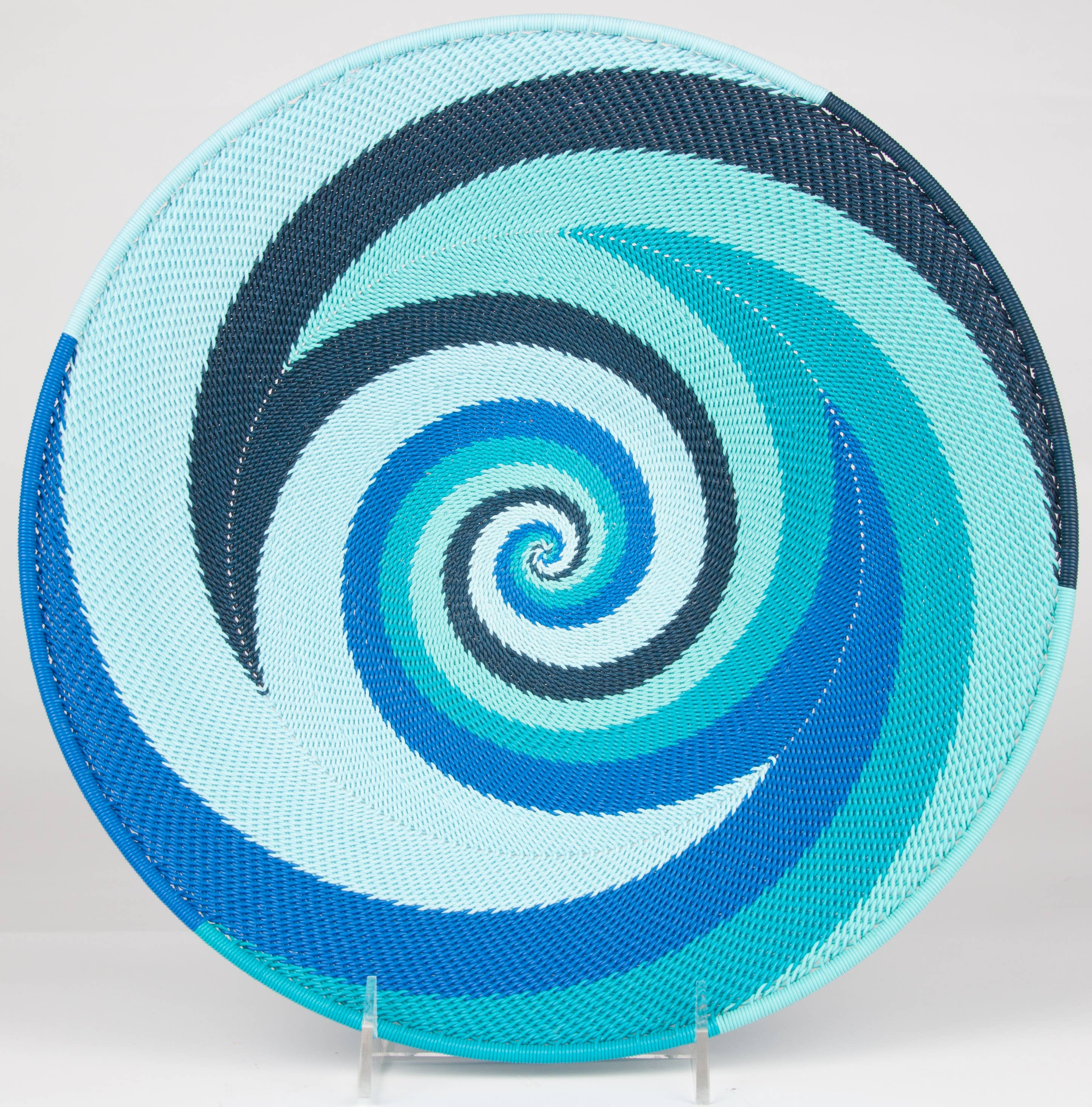 Mini Platter Zulu Wire Basket, Assorted Colors