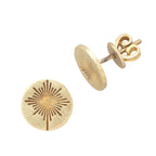 Earrings post many pointed star bombshell .25D br