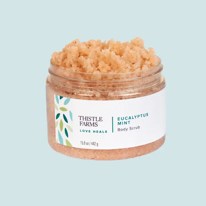Body Scrub, Eucalyptus Mint 12oz