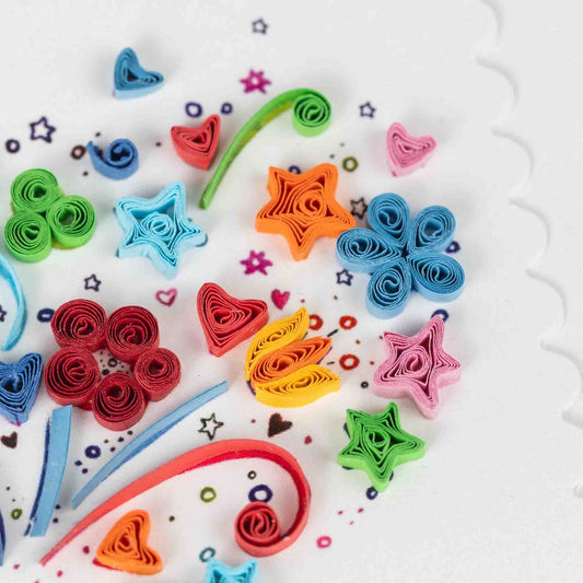 Let's Celebrate! Quilled Greeting Card - Default Title (5405500)