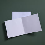 Card cat w/quilled hat M/3 ppr 5.5sq gray/red/wht