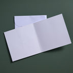 Card snowflake M/3 quilled paper 5.5sq rd/crm/tan