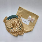 Bangle organic shaped horn 4D teal