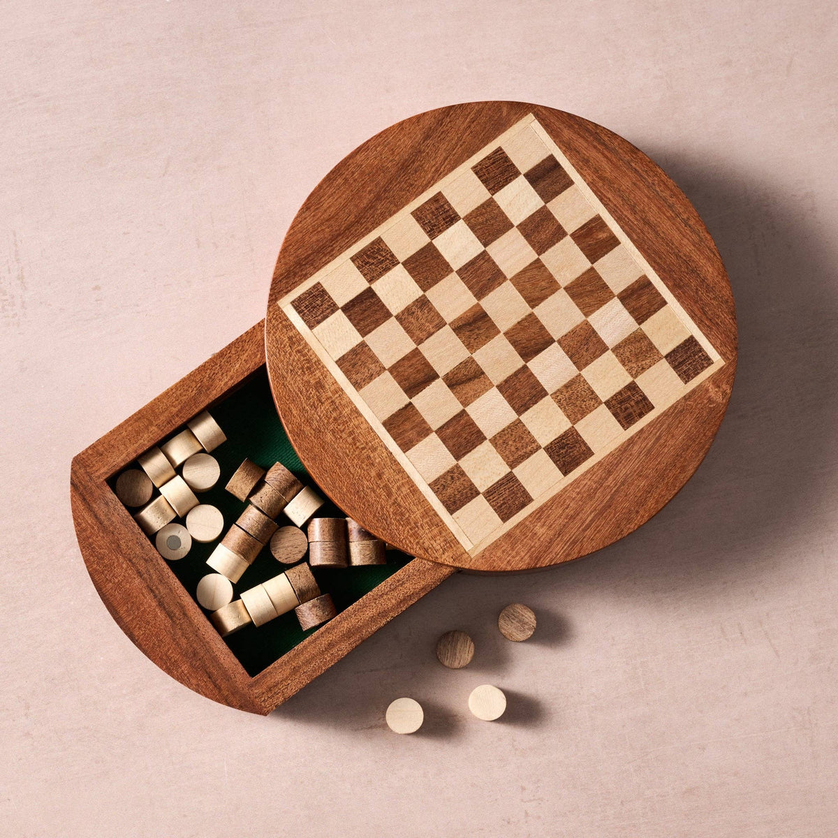 Khel Magnetic Checkers Set