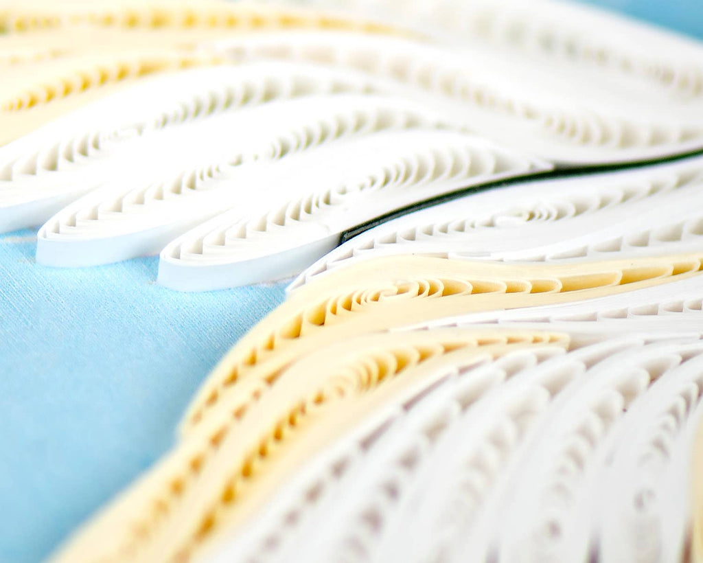 Quilled Greeting Card, "Peace Dove"