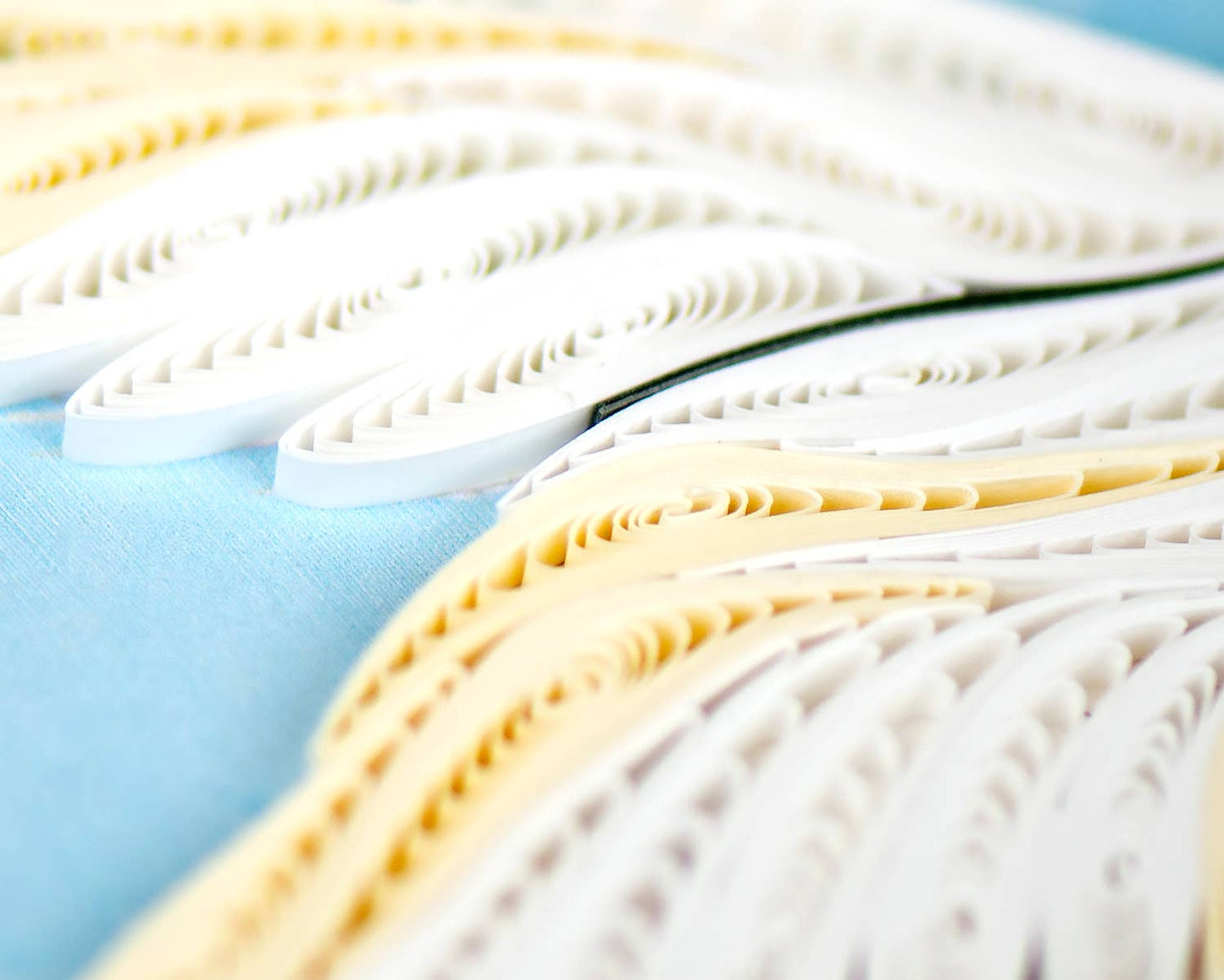 Quilled Greeting Card, "Peace Dove"