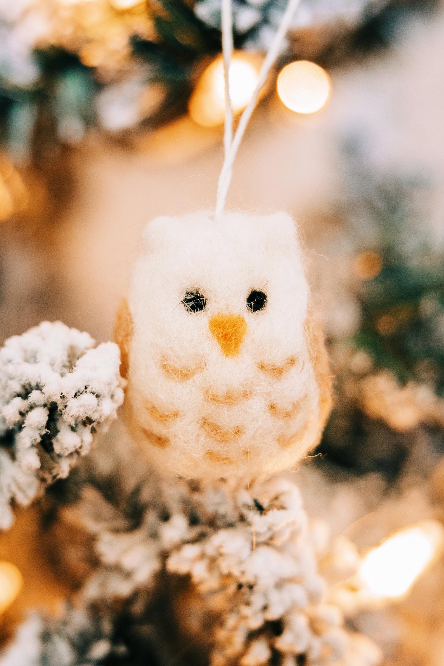 Ornament, Wool Owl