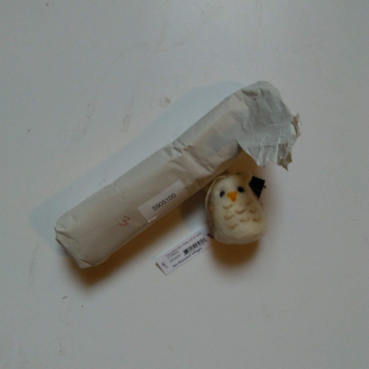 Ornament, Wool Owl