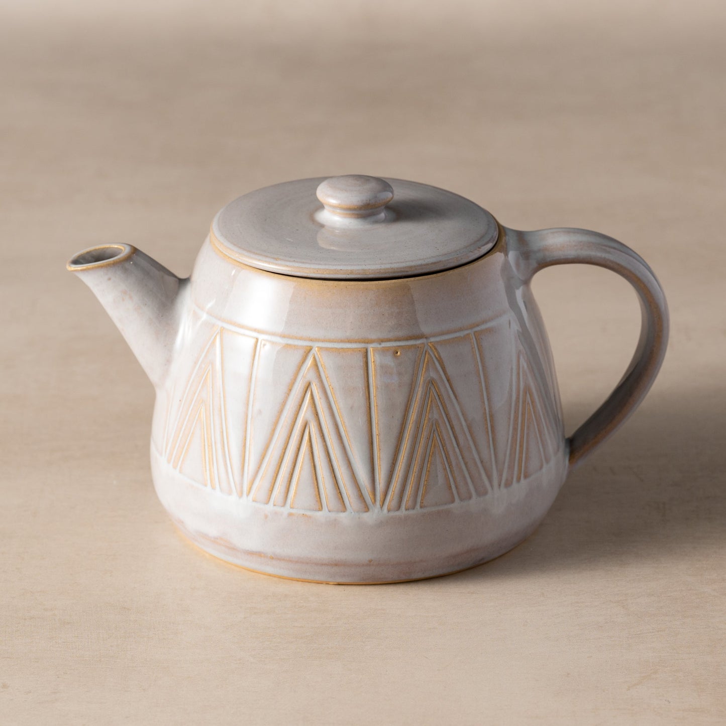 Mountain Peaks Ceramic Tea Pot