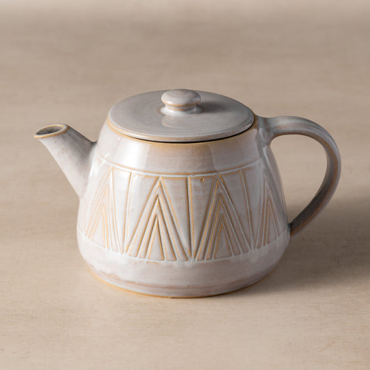 Mountain Peaks Ceramic Tea Pot