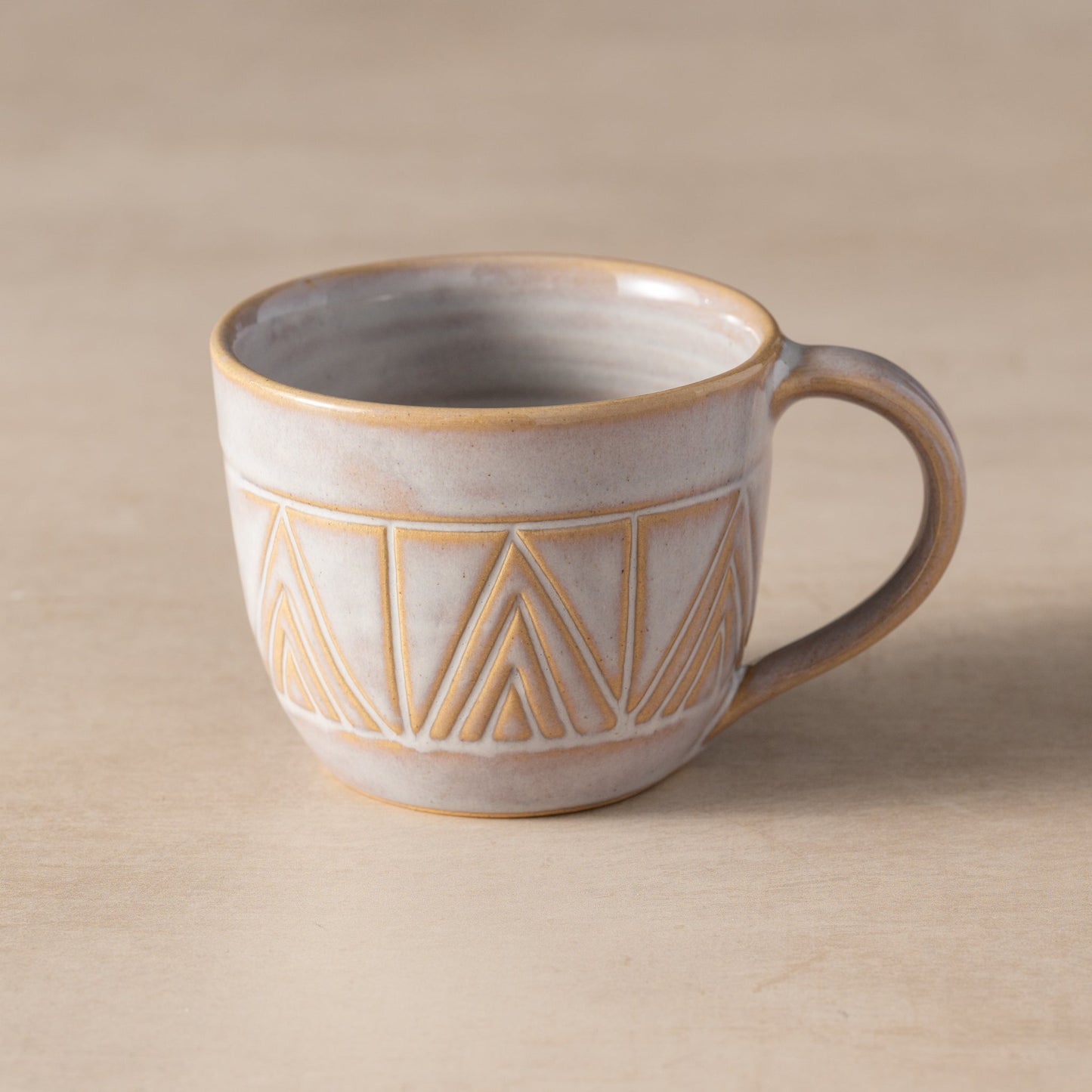 Mountain Peaks Ceramic Tea Cup