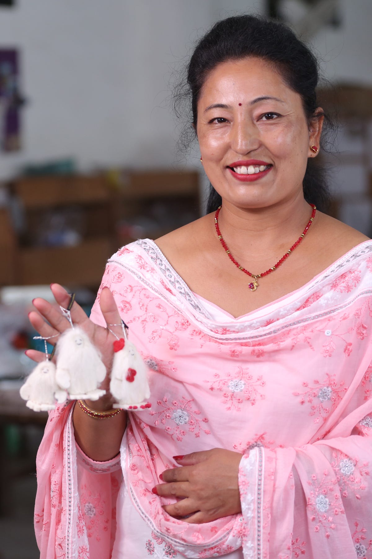 Ornament, "Snow Yeti"