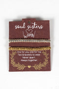 "Soul Sisters" Bracelet Set
