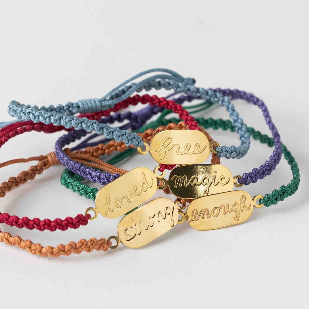 Affirmation Bracelet - You Are Enough - Default Title (5907070)