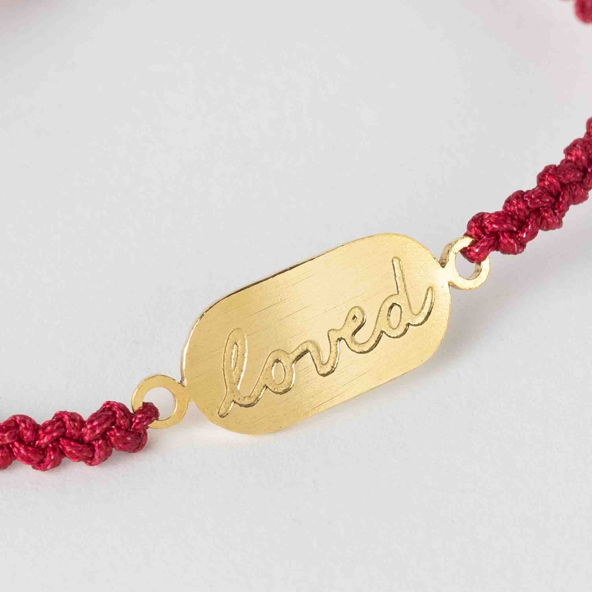 Affirmation Bracelet - You Are Loved - Default Title (5907080)