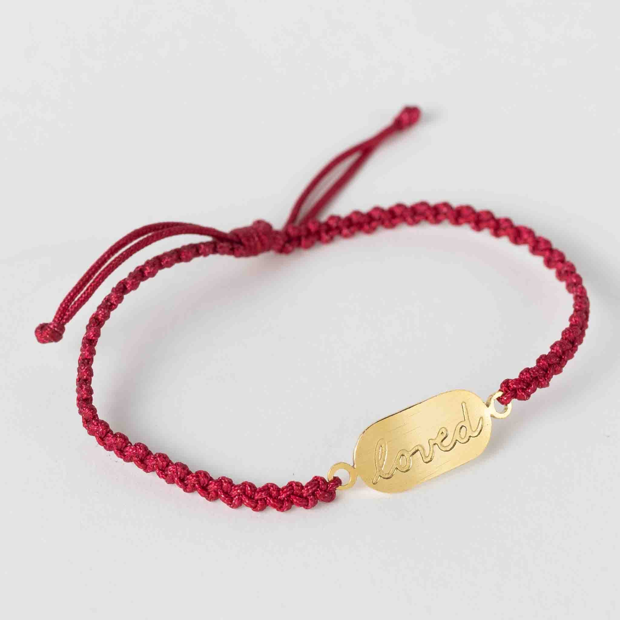 Affirmation Bracelet - You Are Loved - Default Title (5907080)