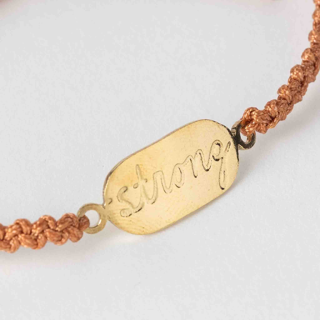 Affirmation Bracelet - You Are Strong - Default Title (5907090)