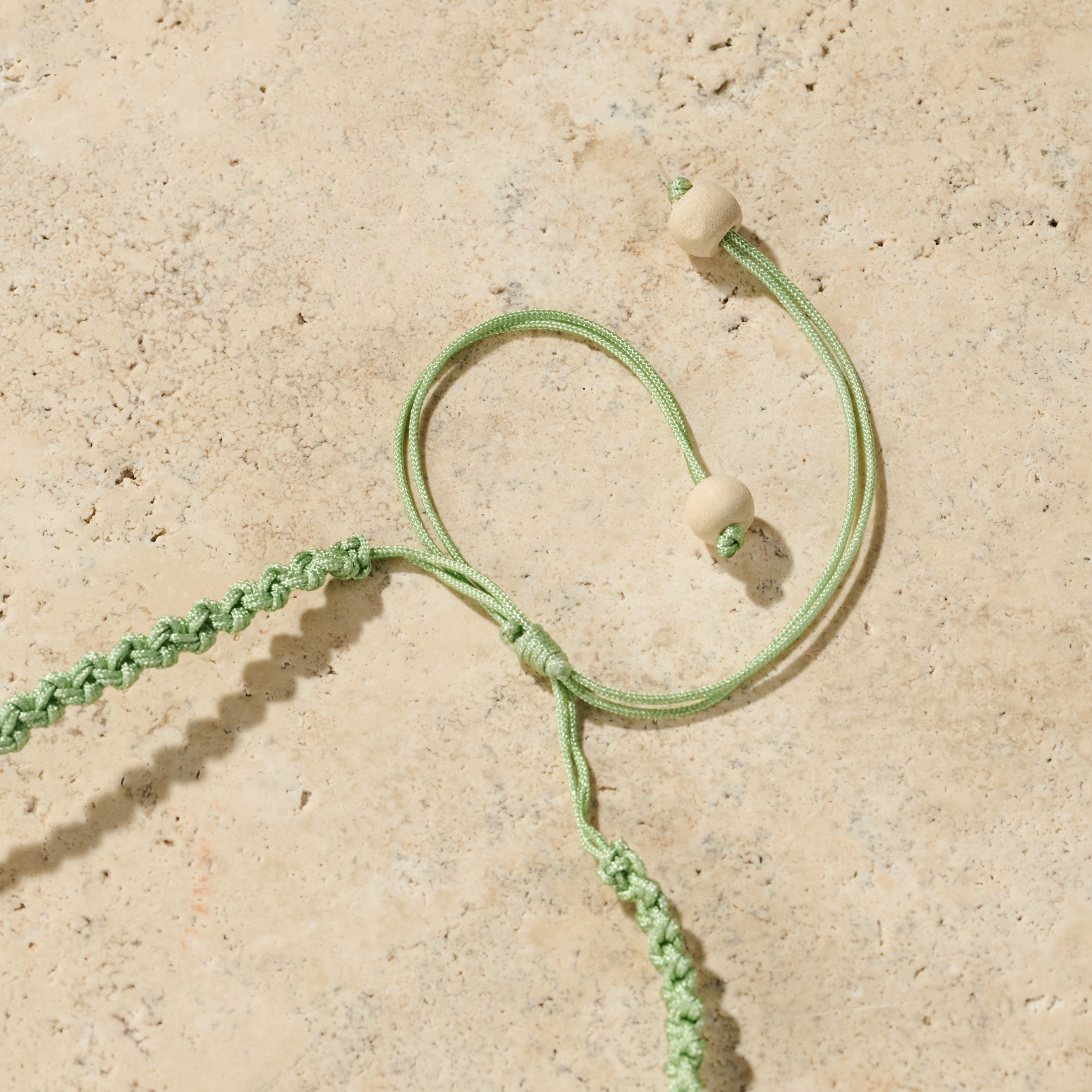 Chhaya Macrame and Bone Necklace