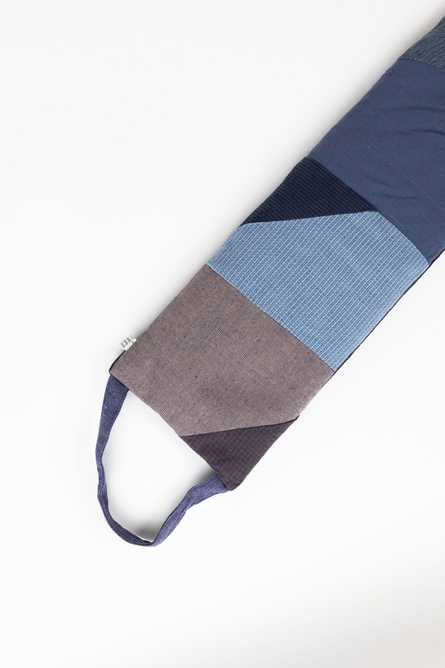 Neck wrap patchwork cotton/flax 16Lx6W asst