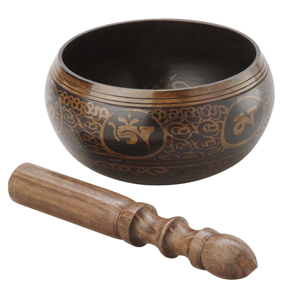 "Wisdom Eyes" Inscribed Singing Bowl
