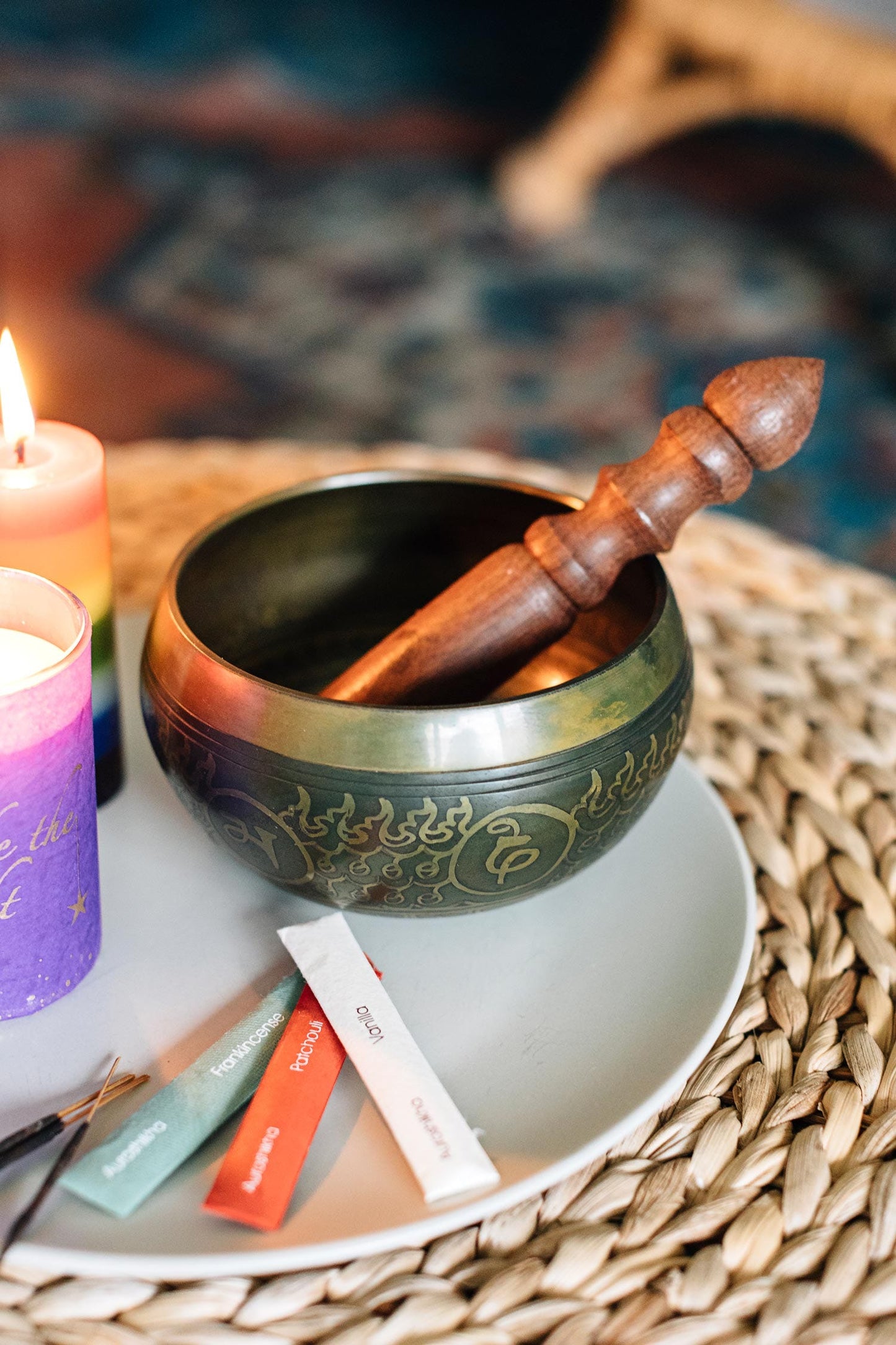 Singing bowl wisdom eyes 5D brn