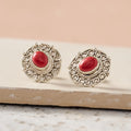 "Rani Redstone" Earrings