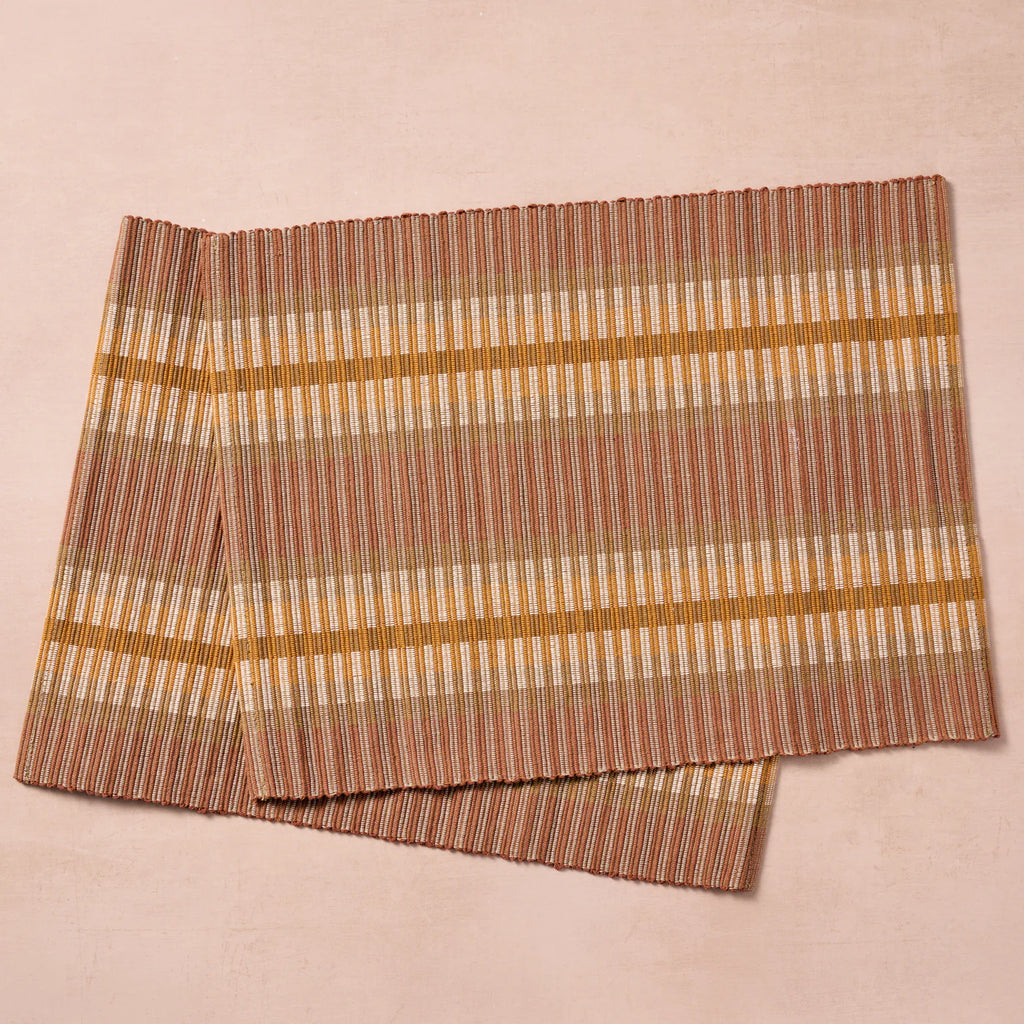 Khana Handloomed Cotton Placemat, Set of 2