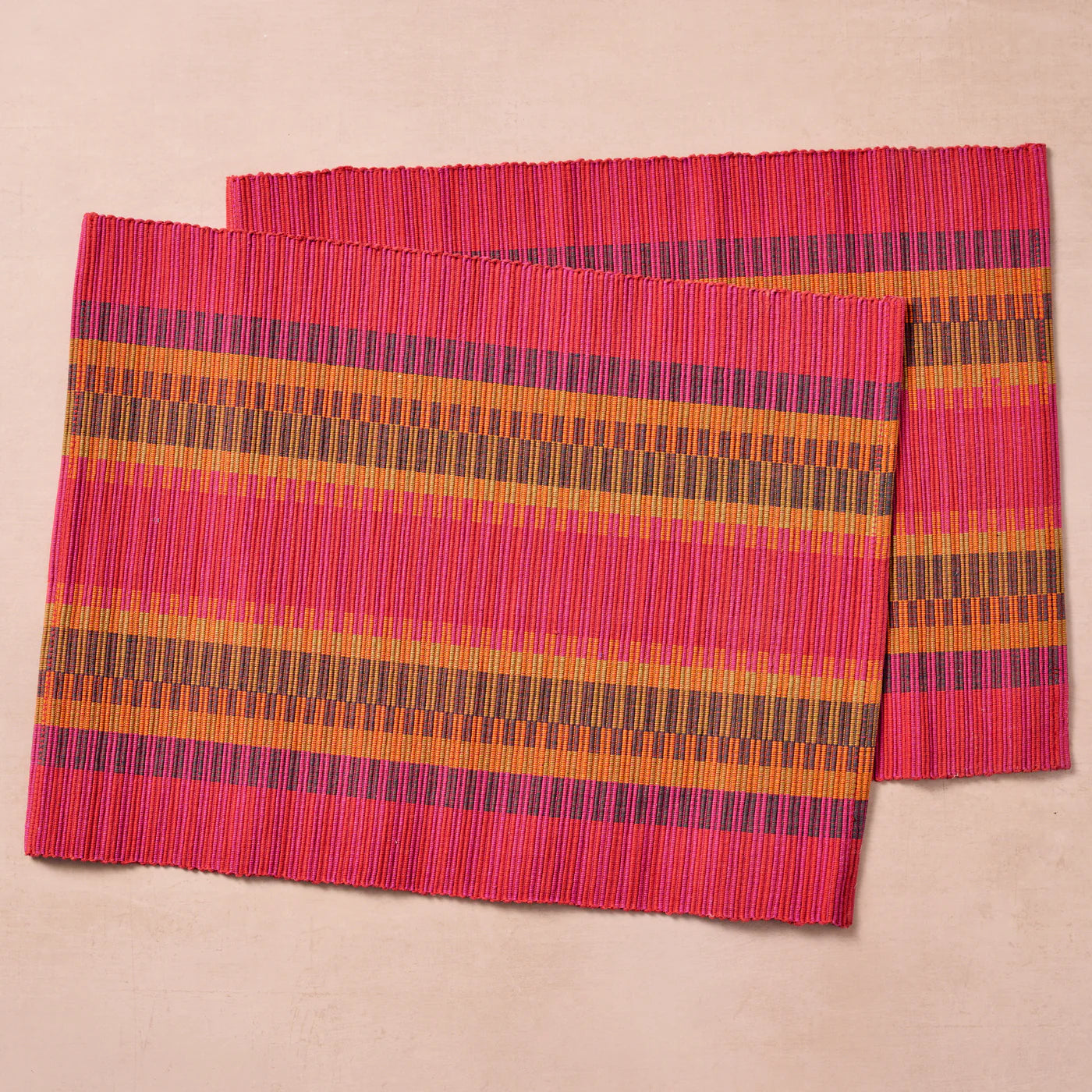 Khana Handloomed Cotton Placemat, Set of 2