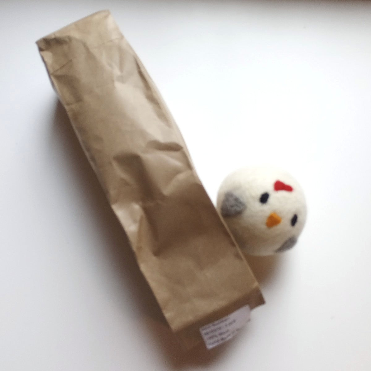Eco Wool Dryer Balls, "Chicken"