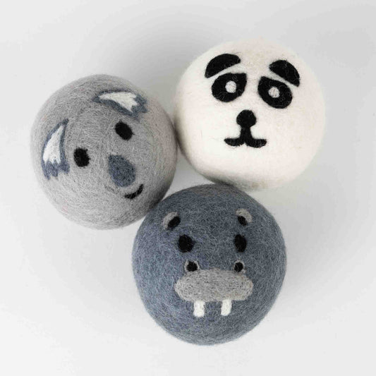 Eco Friendly Wool Dryer Ball - Panda - Default Title (5910340)