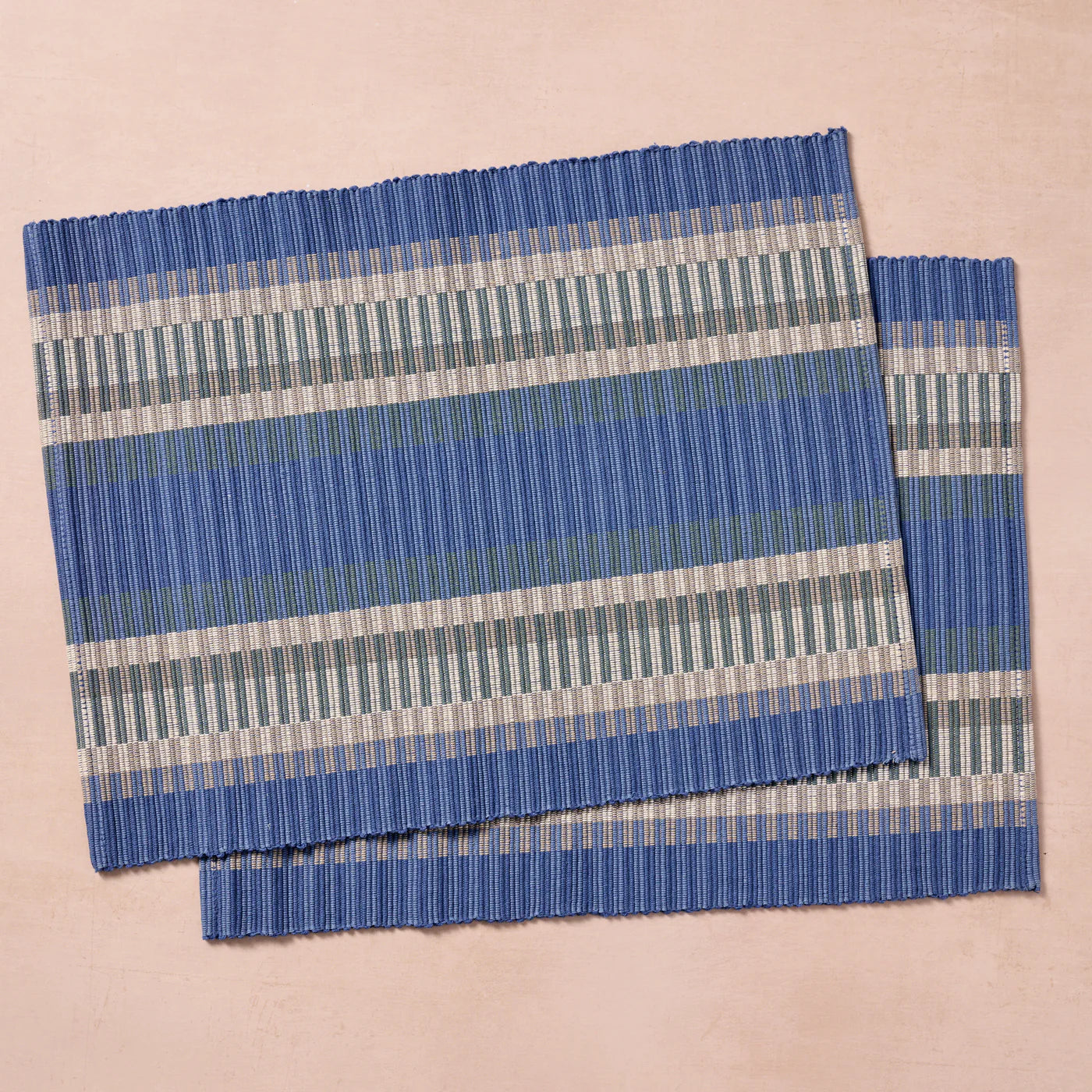 Khana Handloomed Cotton Placemat, Set of 2