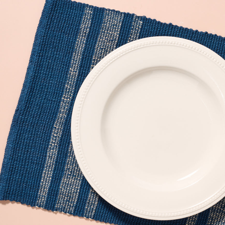Nilo Handloomed Cotton Placemats, Set of 2