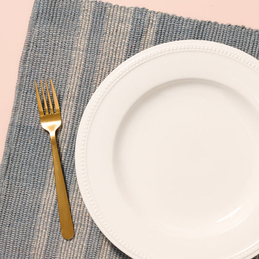 Khairo Handloomed Cotton Placemats, Set of 2