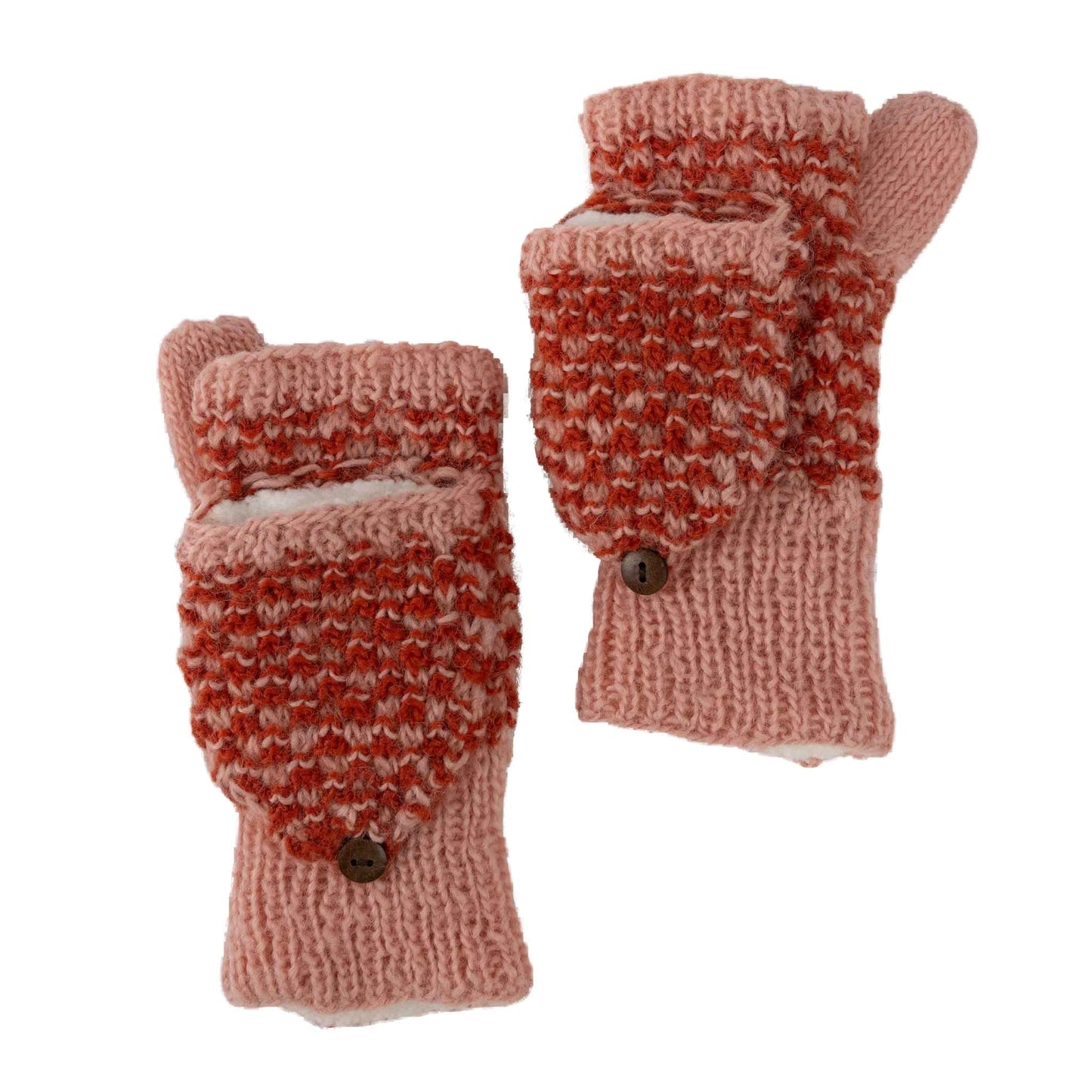 Raspberry Convertible Mittens - Default Title (5918370)