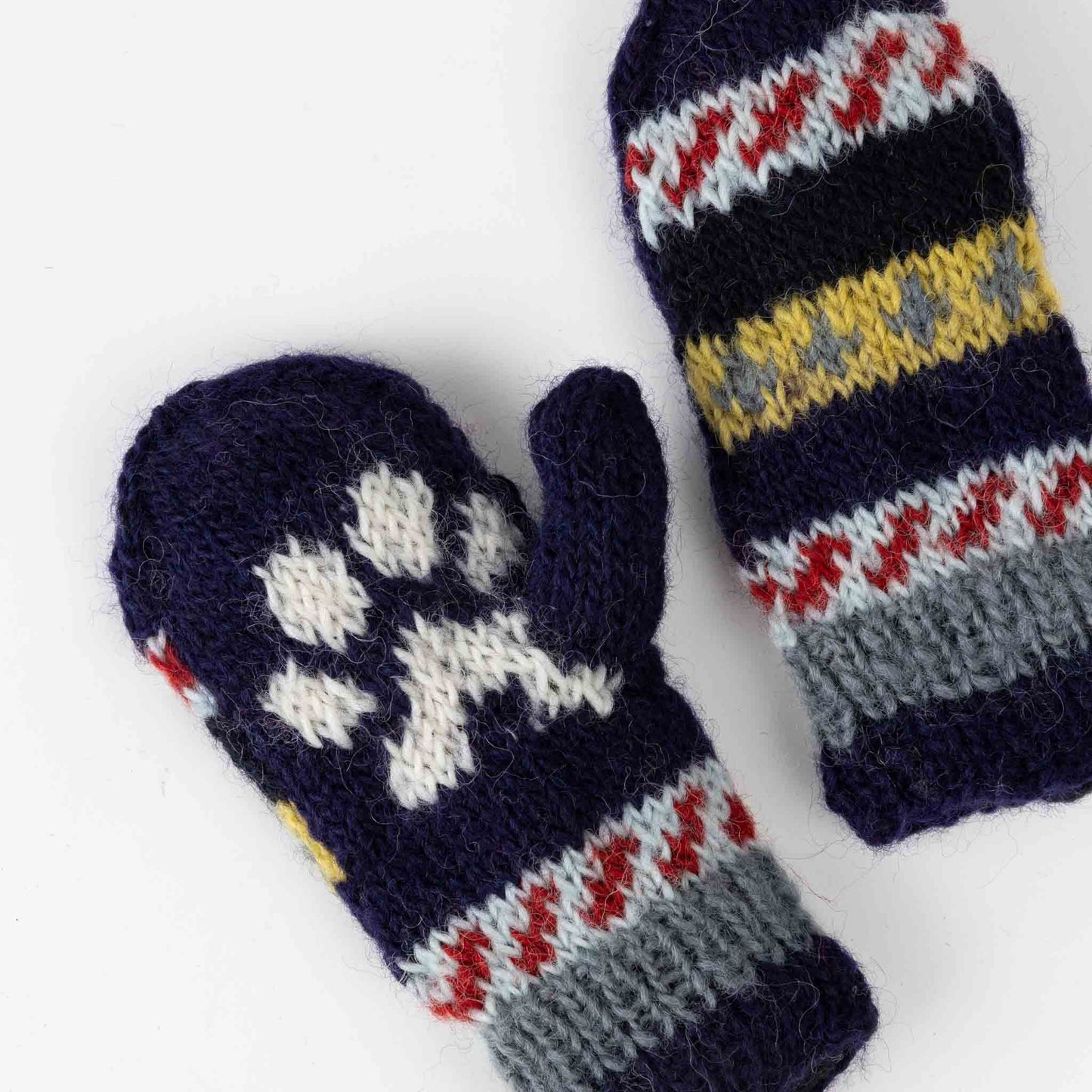 Kids Paw Print Mitts - Assorted Colors - Default Title (5918390)